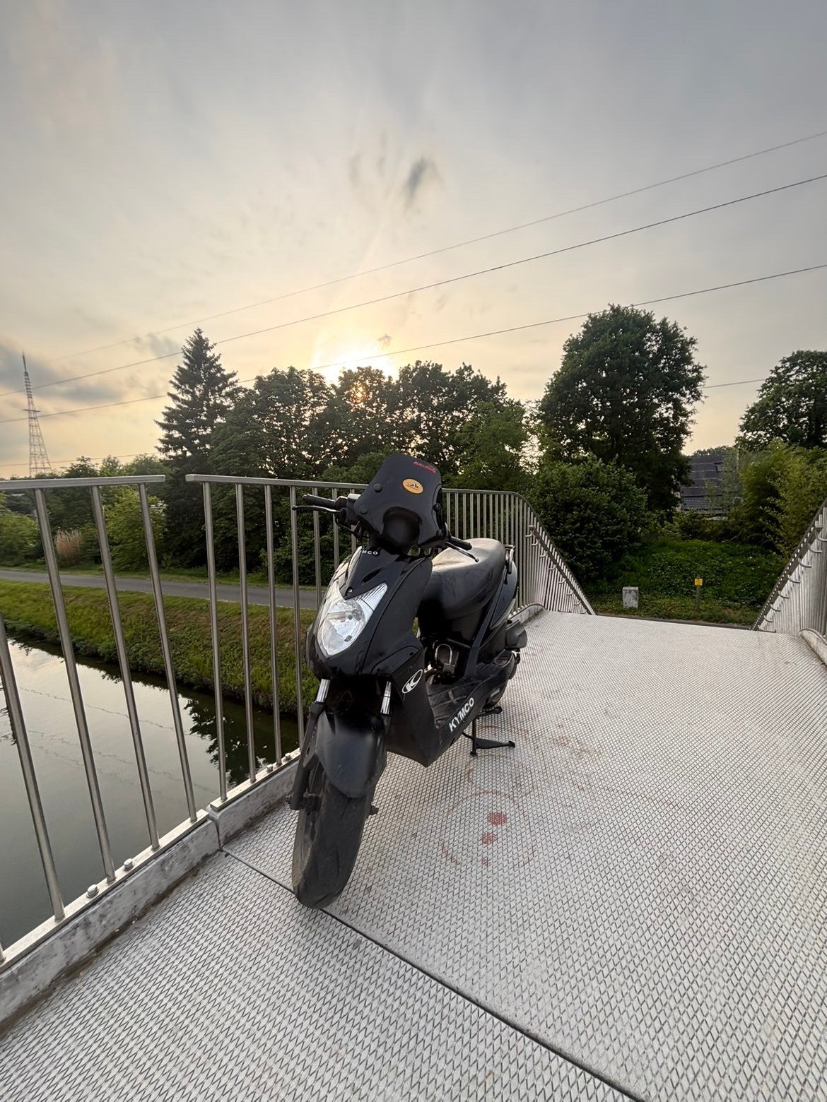 Kymco agility 50, Ophalen, Zo goed als nieuw