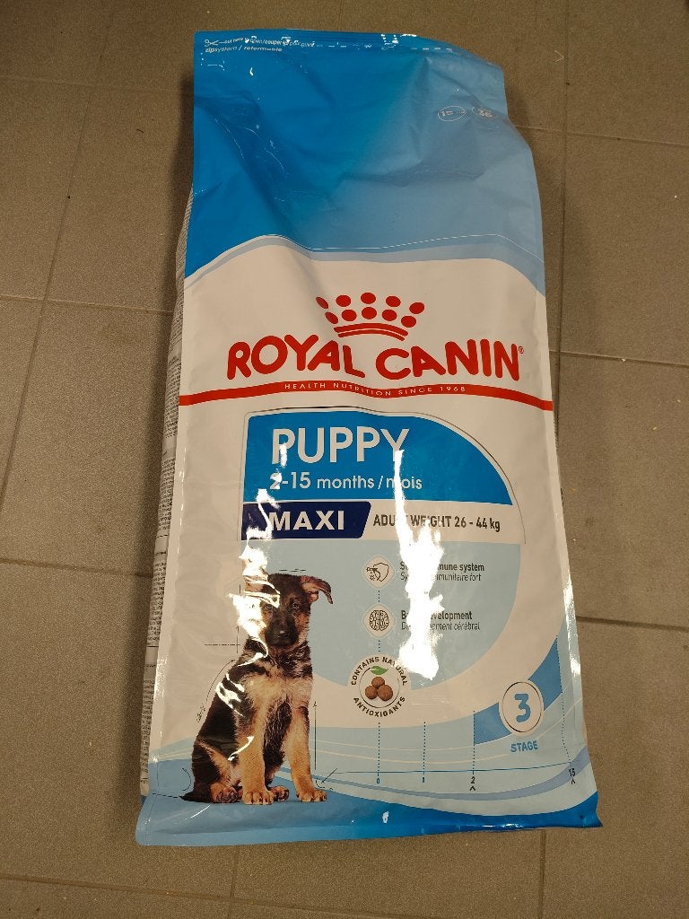 Hondenvoer Royal canin puppy maxi, Dieren en Toebehoren, Dierenvoeding, Ophalen, Hond