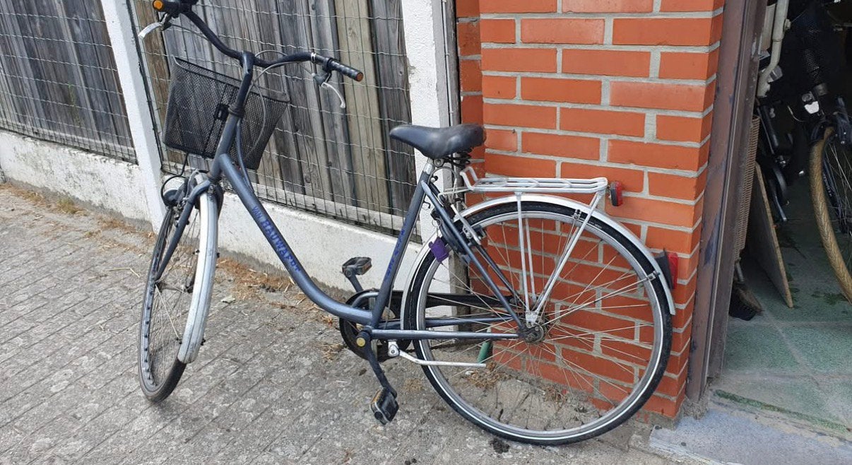 Toffe damesfiets, Ophalen, Gebruikt