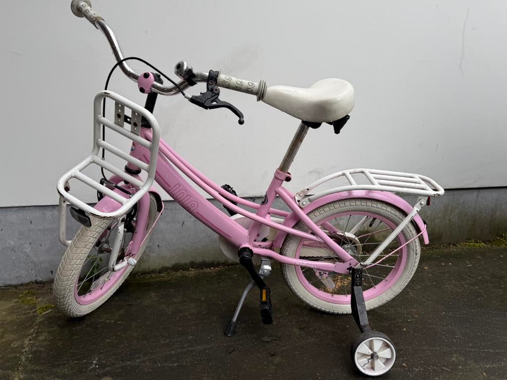 Popal fiets 1e leerjaar, Fietsen en Brommers, Ophalen, Gebruikt, 16 inch
