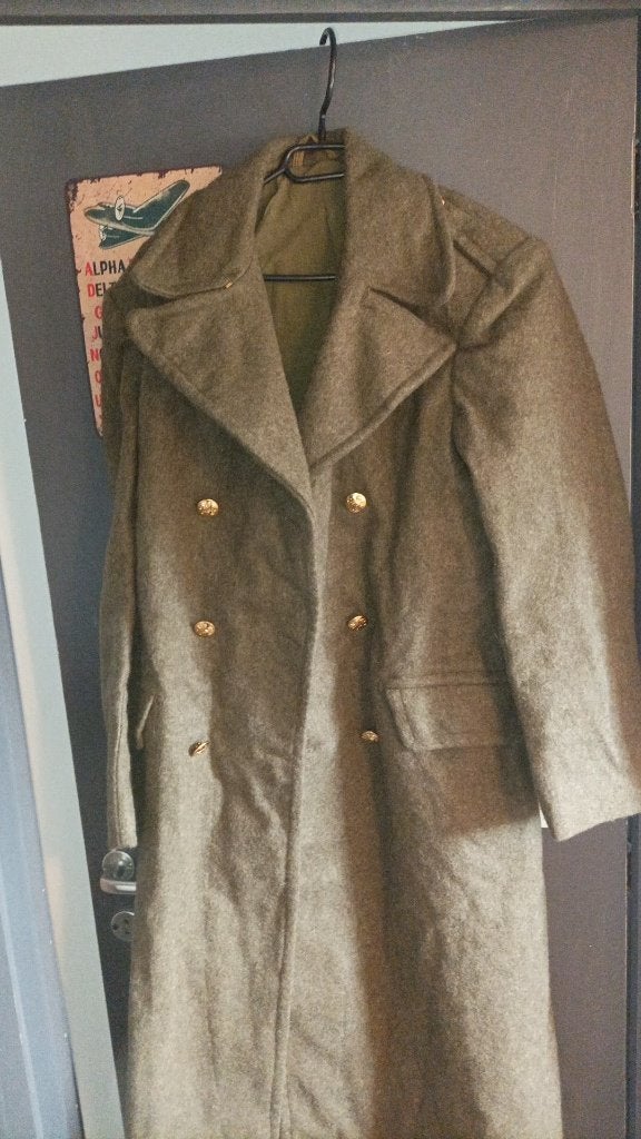 Veste laine lourde militaire belge abbl 1951, Enlèvement