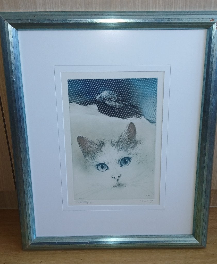 Kunst Walter Brems The cats 24/30, Ophalen of Verzenden