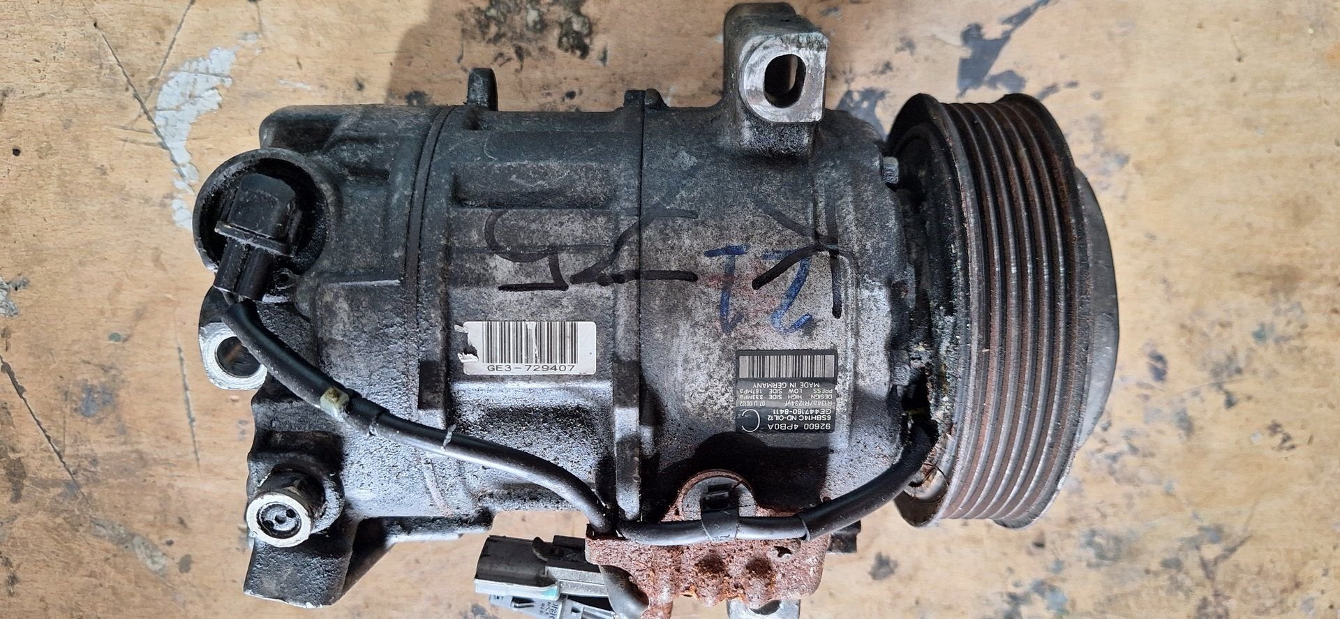 Originele Renault / Nissan Aircopomp Compressor 1.6 TCe DIG-, Gebruikt, -, -, Ophalen of Verzenden