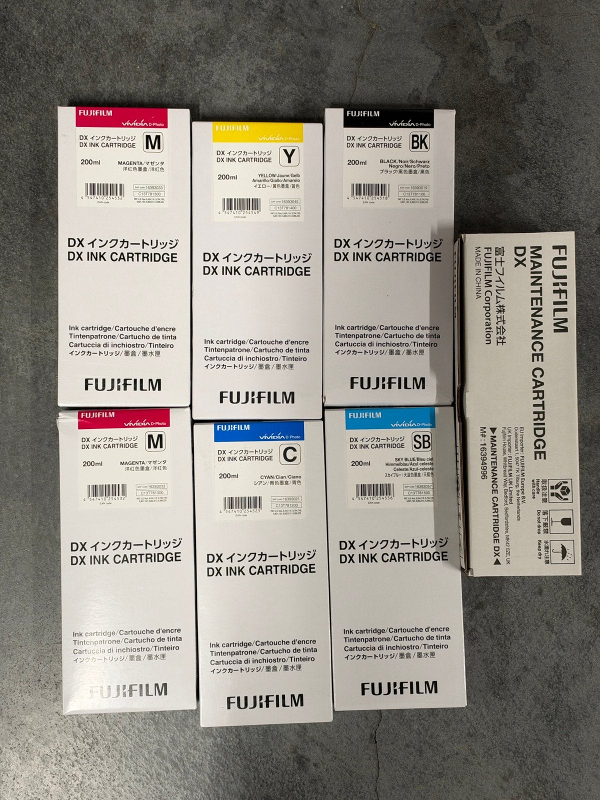 Fujifilm DX100 inkt, Ophalen of Verzenden, Nieuw, Cartridge