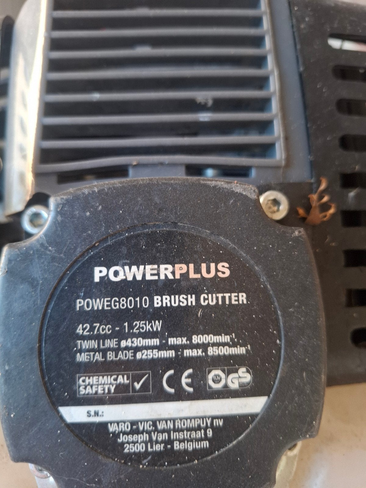 kantenmaaier pouwerplus   benziene, Ophalen, Gebruikt, Benzine, Powerplus