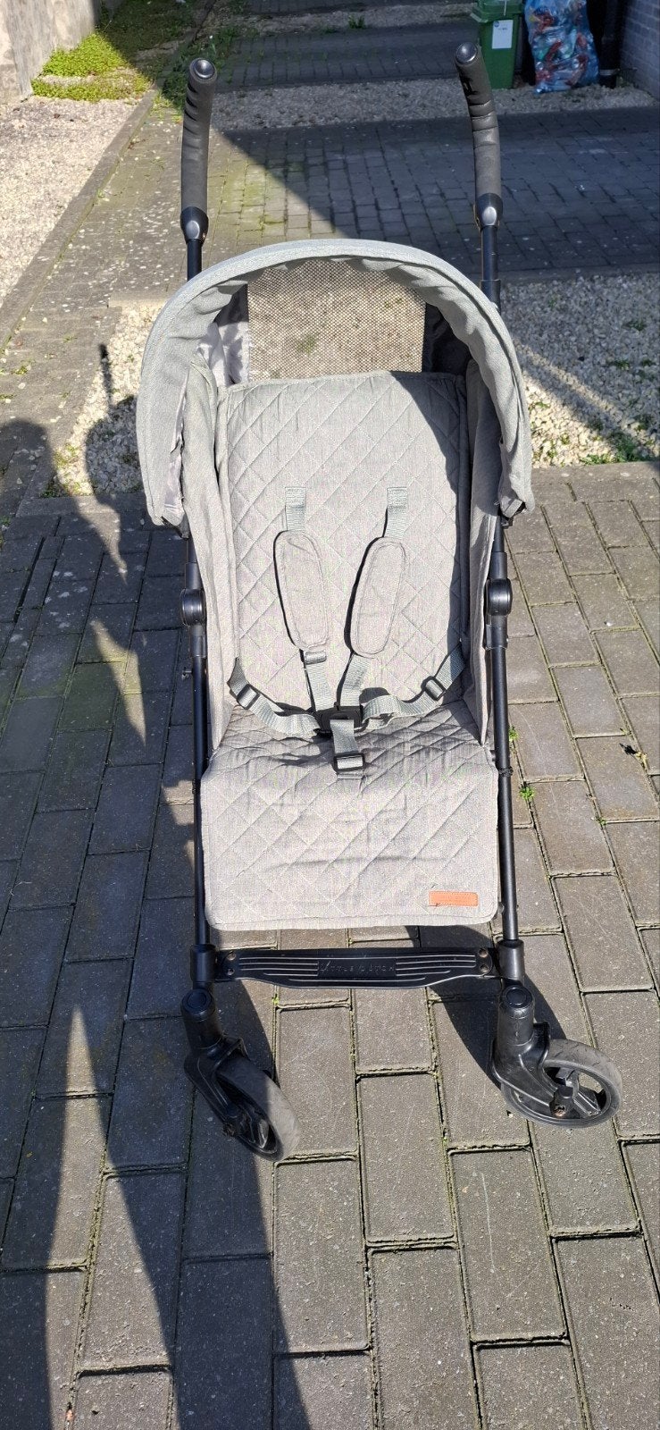 Complete Little Dutch Buggy Set (Olive) + Warme Voetenzak, Enlèvement, Utilisé, Autres marques, Couverture pieds
