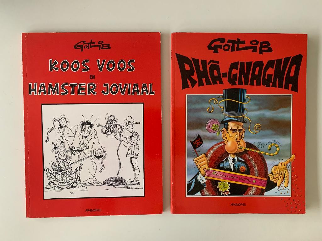 2 x Gotlib, Plusieurs BD, Enlèvement ou Envoi, Neuf