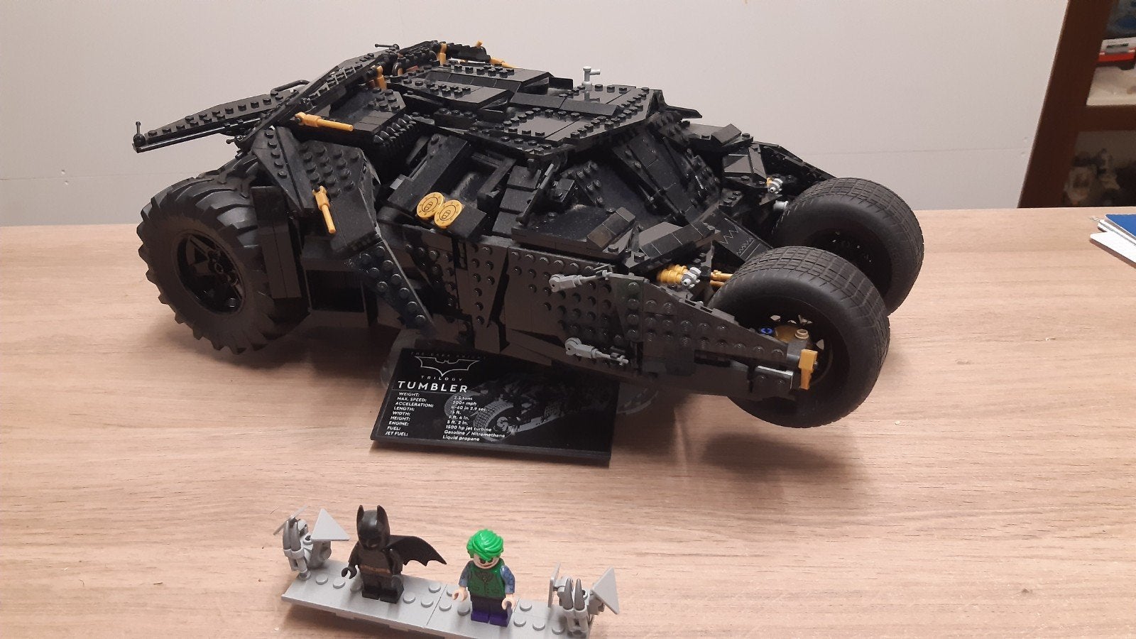 lego batmobiel tumbler 76240, Ophalen, Gebruikt, Inclusief instructies, Overige thema's