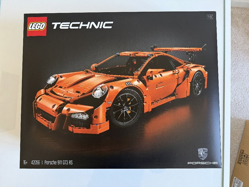 LEGO Technic 42056 – Porsche 911 GT3 RS, Ophalen, Zo goed als nieuw, Technic, Complete set