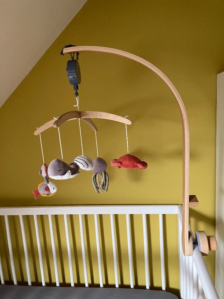 Mobieltje met muziek, Enfants & Bébés, Jouets | Jouets de bébé, Enlèvement, Utilisé, Mobile, Sonore