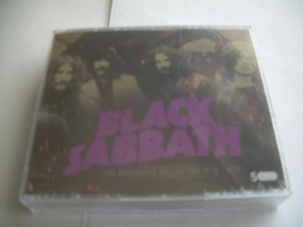 5 CD BOX - BLACK SABBATH, Ophalen of Verzenden, 1970 - 1979, Nieuw in verpakking, Boxset