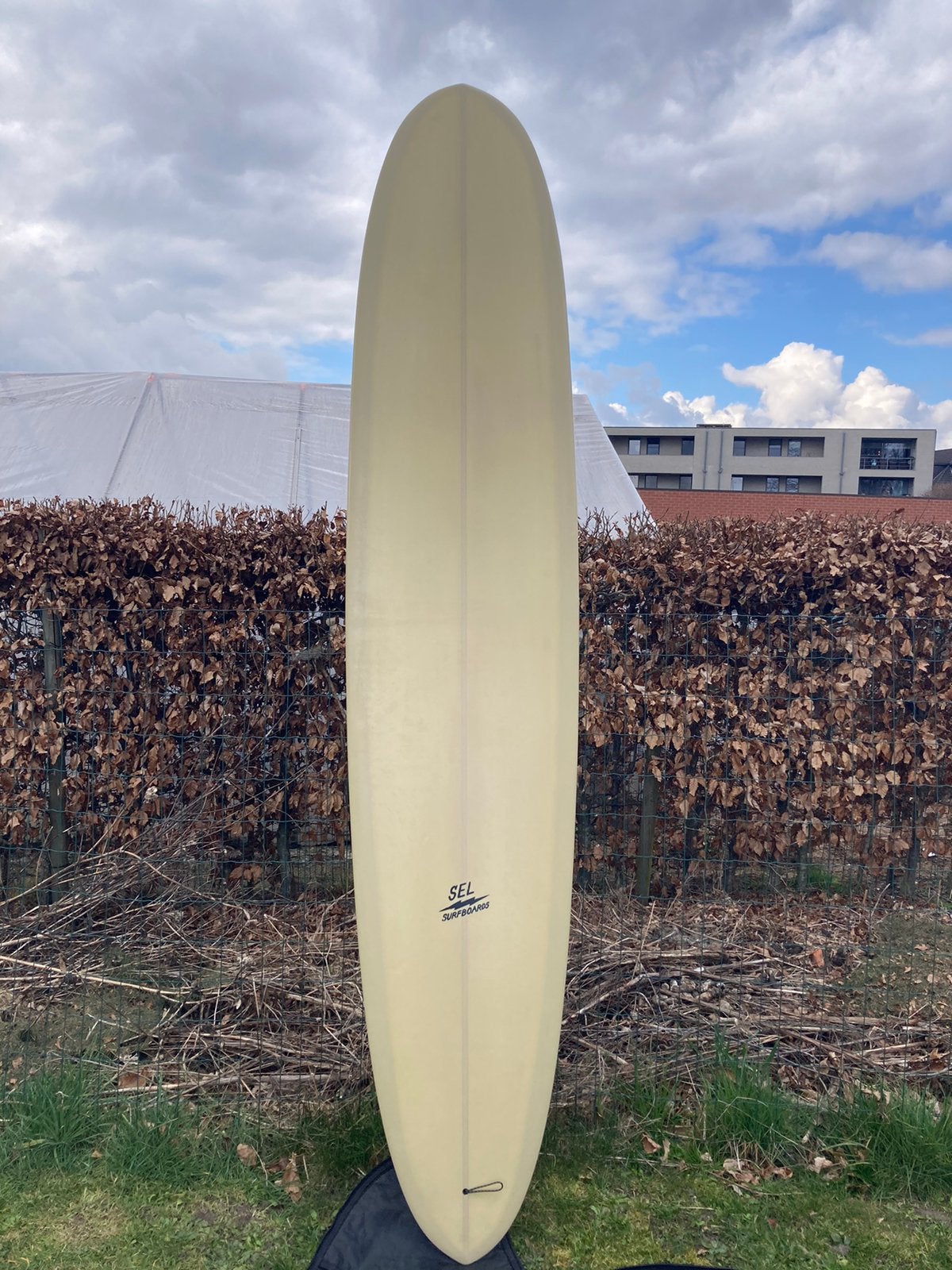 Longboard SEL, Watersport en Boten, Golfsurfen, Zo goed als nieuw, Longboard, Met vinnen, Met draagtas, Met koord, Ophalen