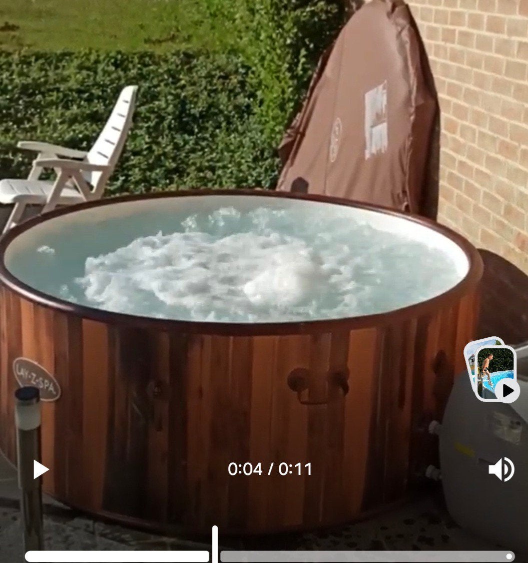 Jacuzzi Bestway Lay-Z Spa Helsinki, Enlèvement