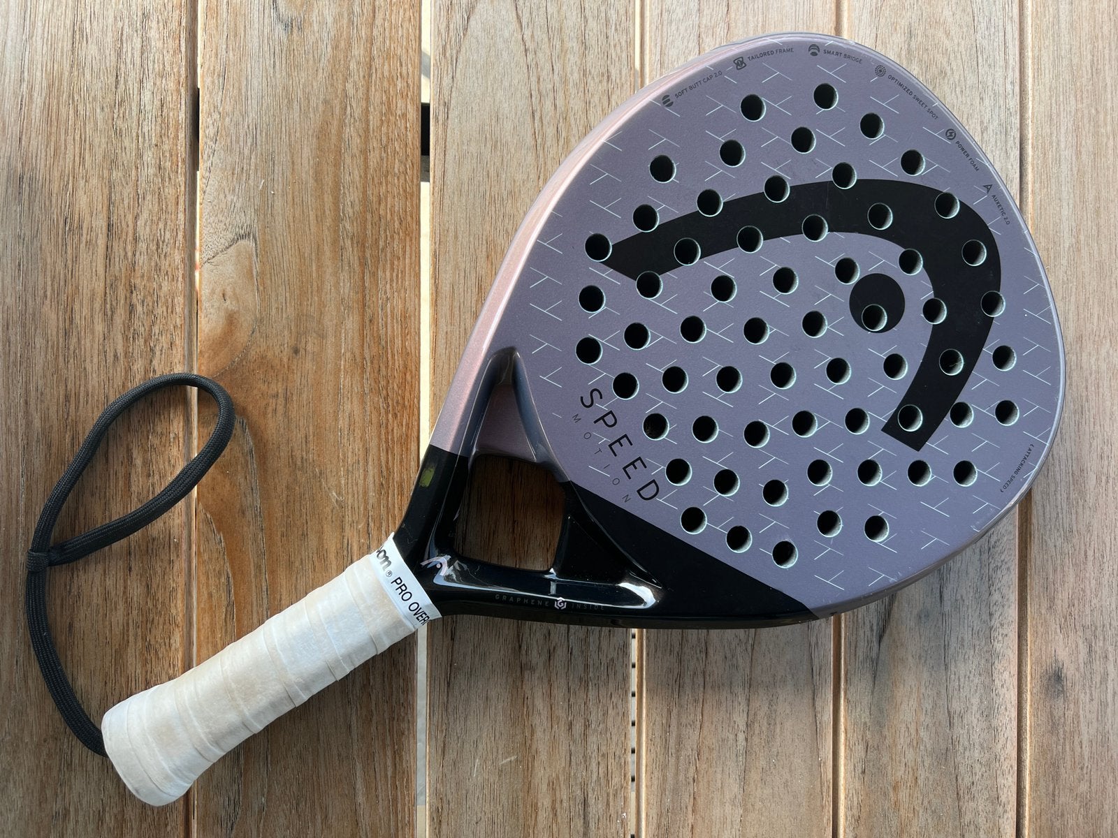 Head Speed Motion padelracket, Sport en Fitness, Ophalen, Zo goed als nieuw, Padelracket