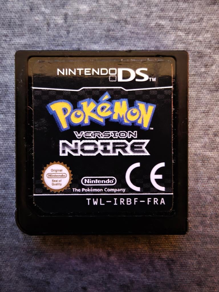 Pokémon Noir, Consoles de jeu & Jeux vidéo, 1 joueur, Enlèvement ou Envoi, Utilisé, Jeu de rôle (Role Playing Game)