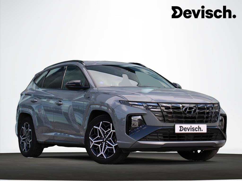 Hyundai Tucson FEEL N-LINE HEV (bj 2022, automaat), Auto's, Gebruikt, 4 cilinders, 169 kW, Bedrijf
