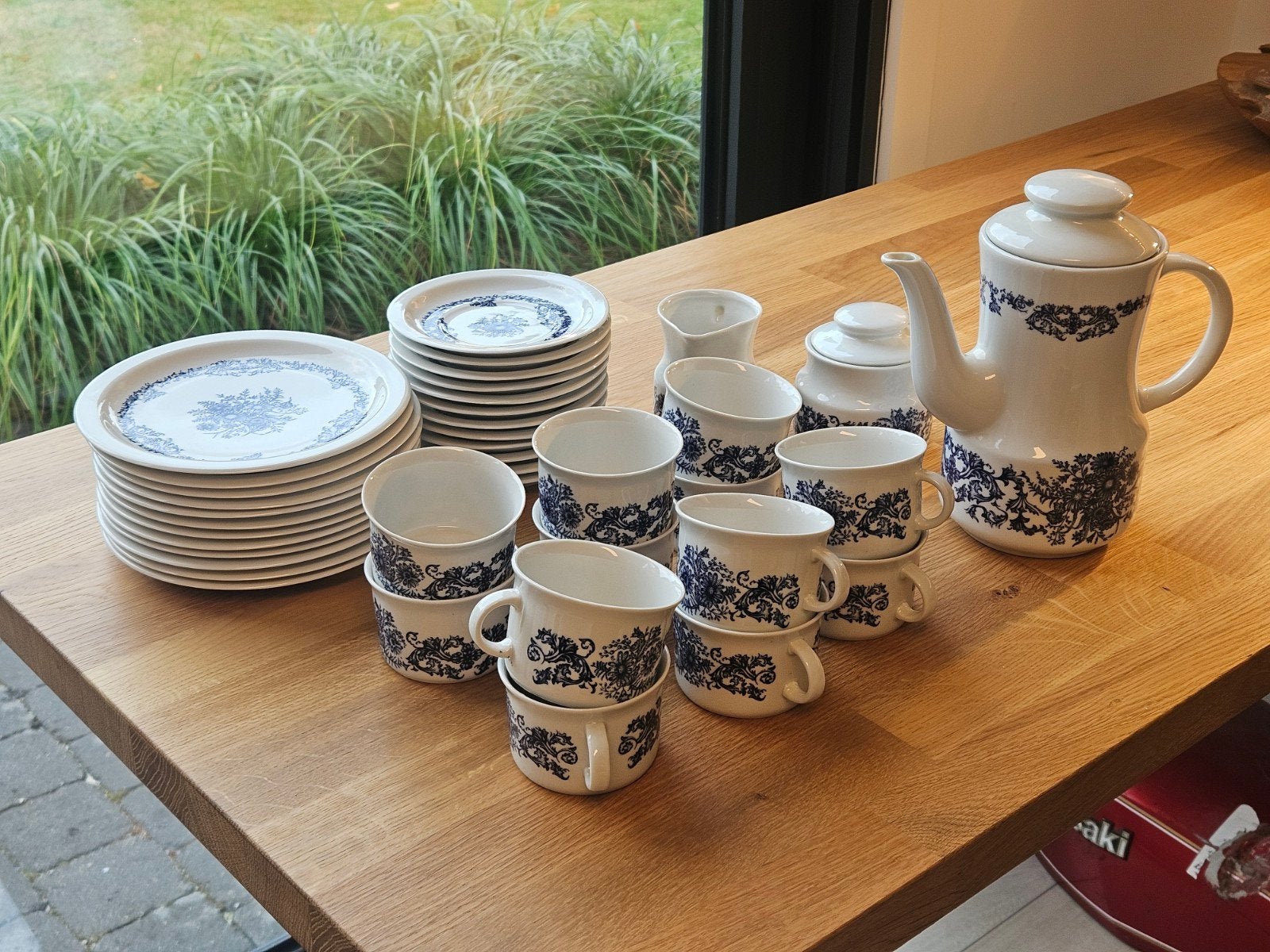 Prachtig vintage porseleinen servies Wawel (Polen) - Indisch, Ophalen