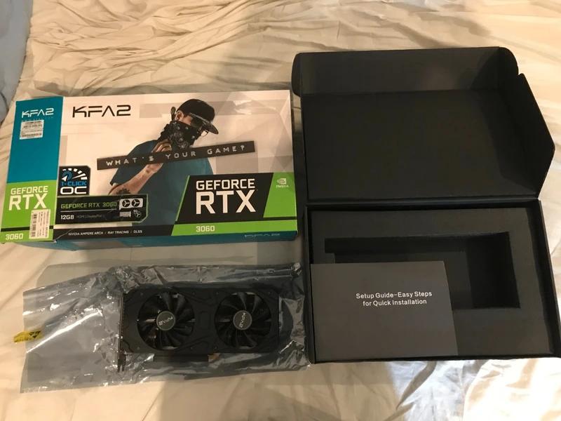 GEFORCE RTX 3060 12GB (NVIDIA) 1-click OC, Ophalen, GDDR6, PCI-Express 4, Zo goed als nieuw