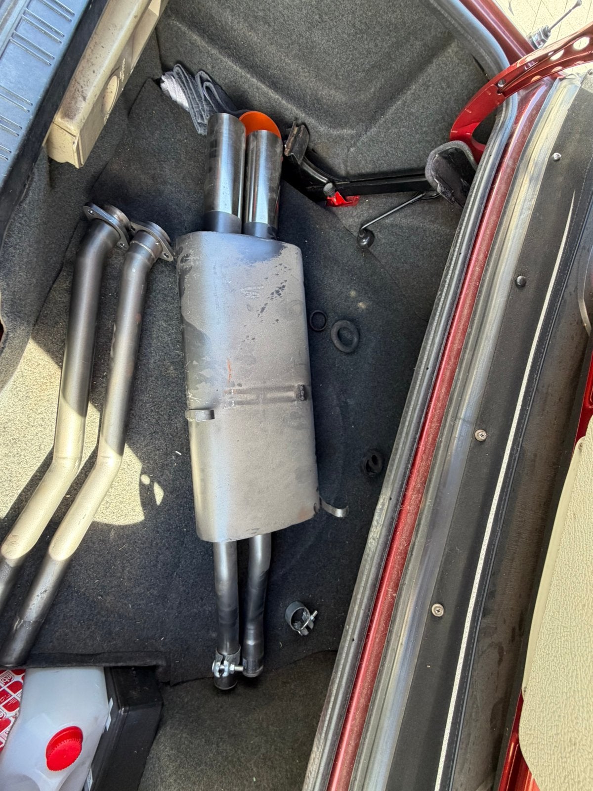 Système d'échappement sport BMW E30, Enlèvement, BMW