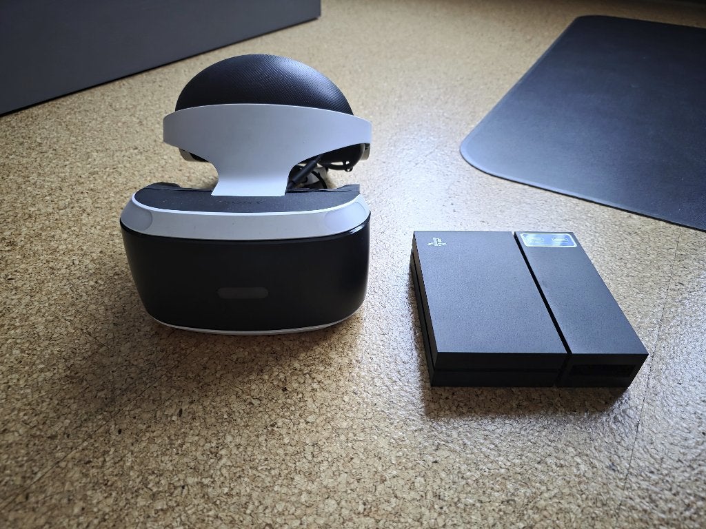 PS4 + PS VR1-bundel, Ophalen, Met 2 controllers, 1 TB, Original