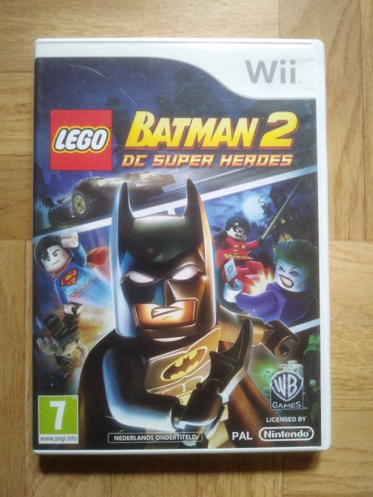 Lego Batman 2, DC Super Heroes, spel voor Wii, Avontuur en Actie, 2 spelers, Ophalen of Verzenden, Zo goed als nieuw