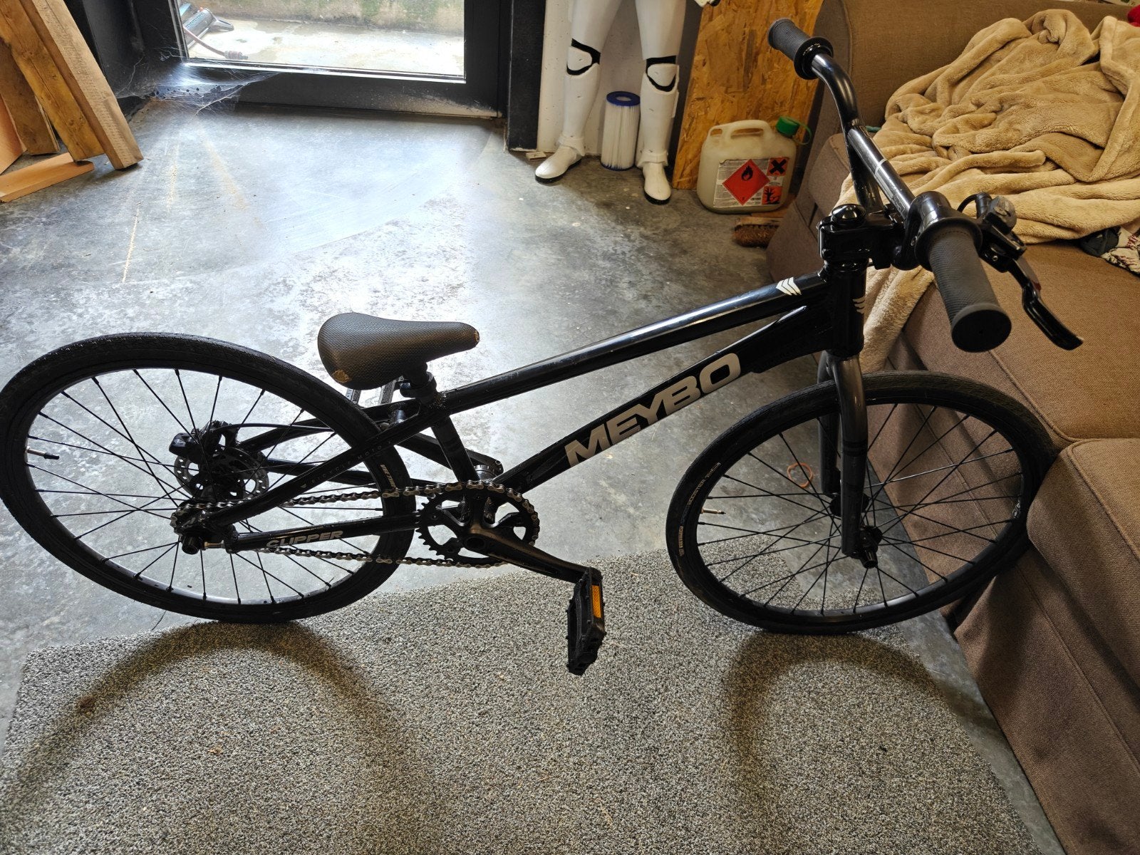 Meybo Clipper Junior BMX  (met hydraulische s, Fietsen en Brommers, Ophalen, Gebruikt, Meybo, 20 tot 24 inch