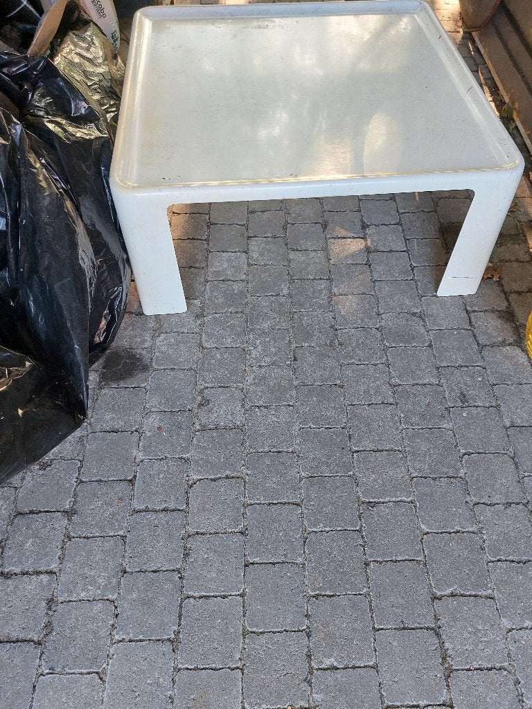 Salontafel, Ophalen, Kunststof, Gebruikt, 50 tot 100 cm