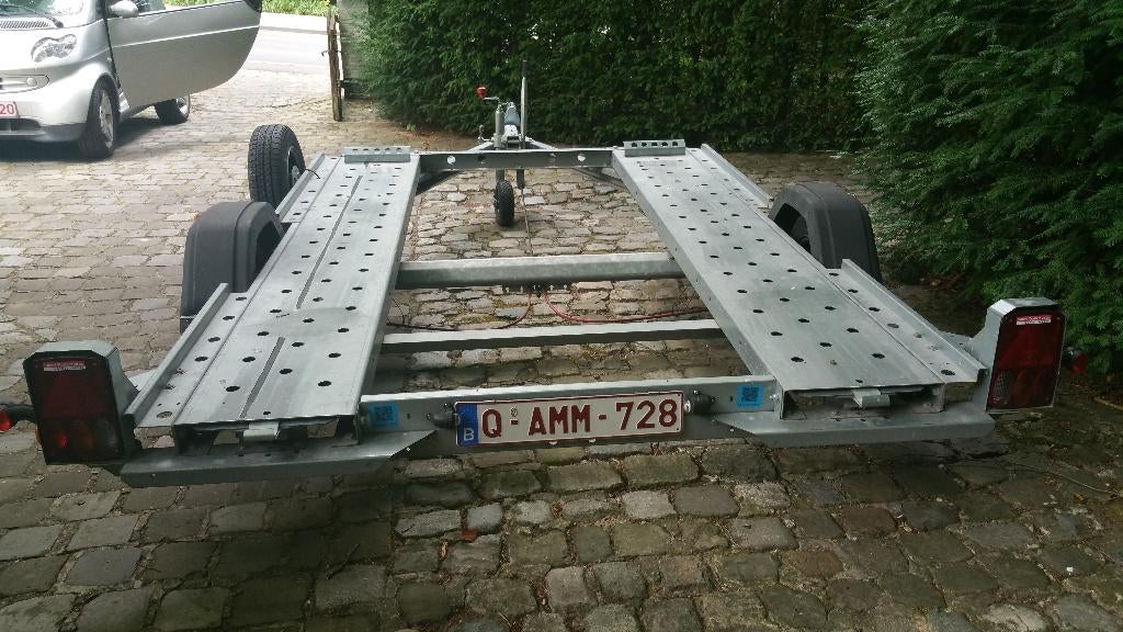 REMORQUE POUR VEHICULE SMART FOR TWOO, Autos : Divers, Remorques, Enlèvement, Comme neuf