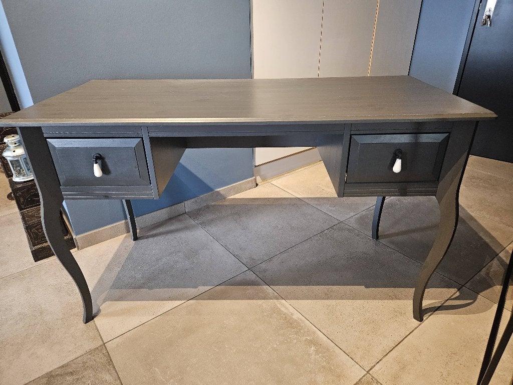 Coiffeuse ikea néo classique grise, Néo classique, Moins de 100 cm, 100 à 150 cm, Enlèvement