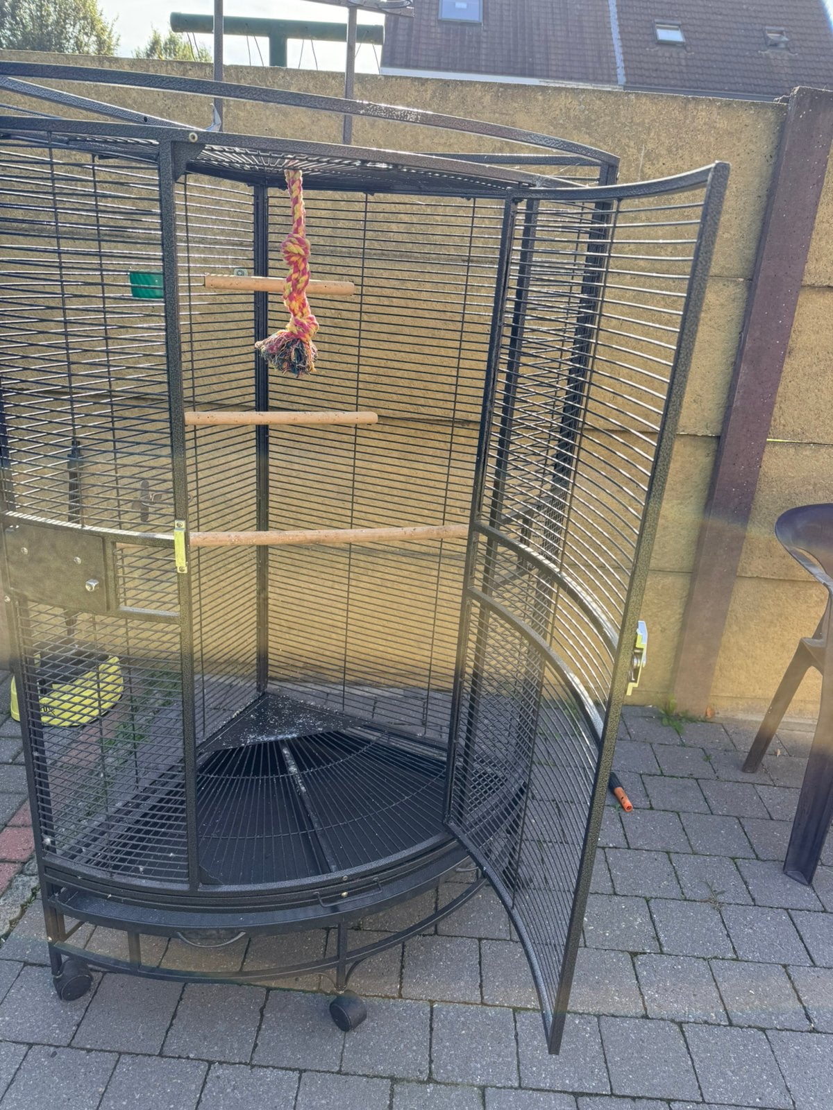 Parkieten kooi perfecte staat, Ophalen, Zo goed als nieuw