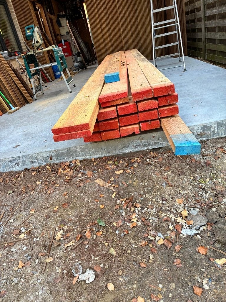 Bois de construction Douglas, Bricolage & Construction, Neuf, 50 mm ou plus, 300 cm ou plus, Autres essences de bois