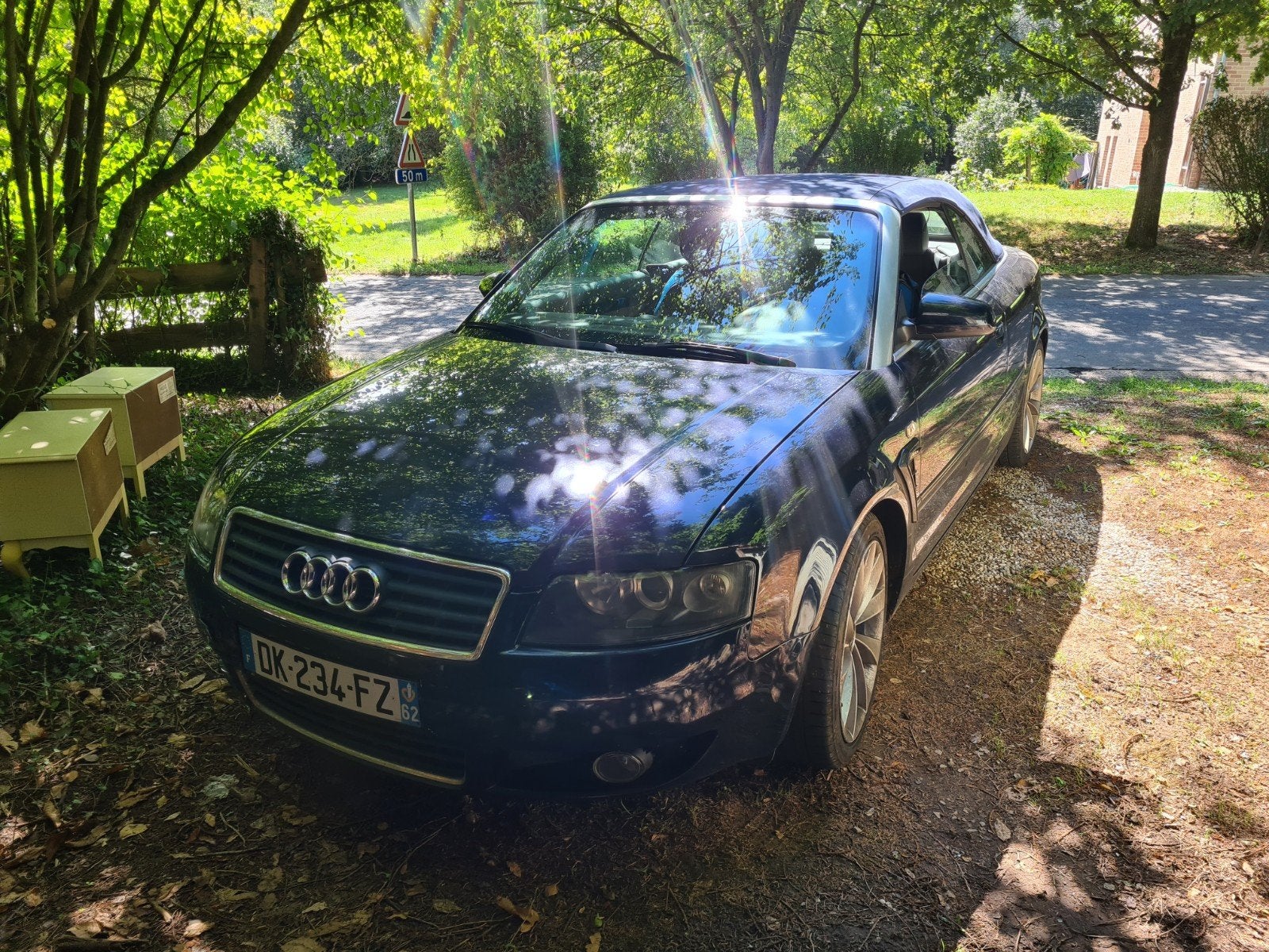 Audi A4 cabriolet de 2004 immatriculation Française, Autos, Audi, Cuir, Achat, Cabriolet, A4
