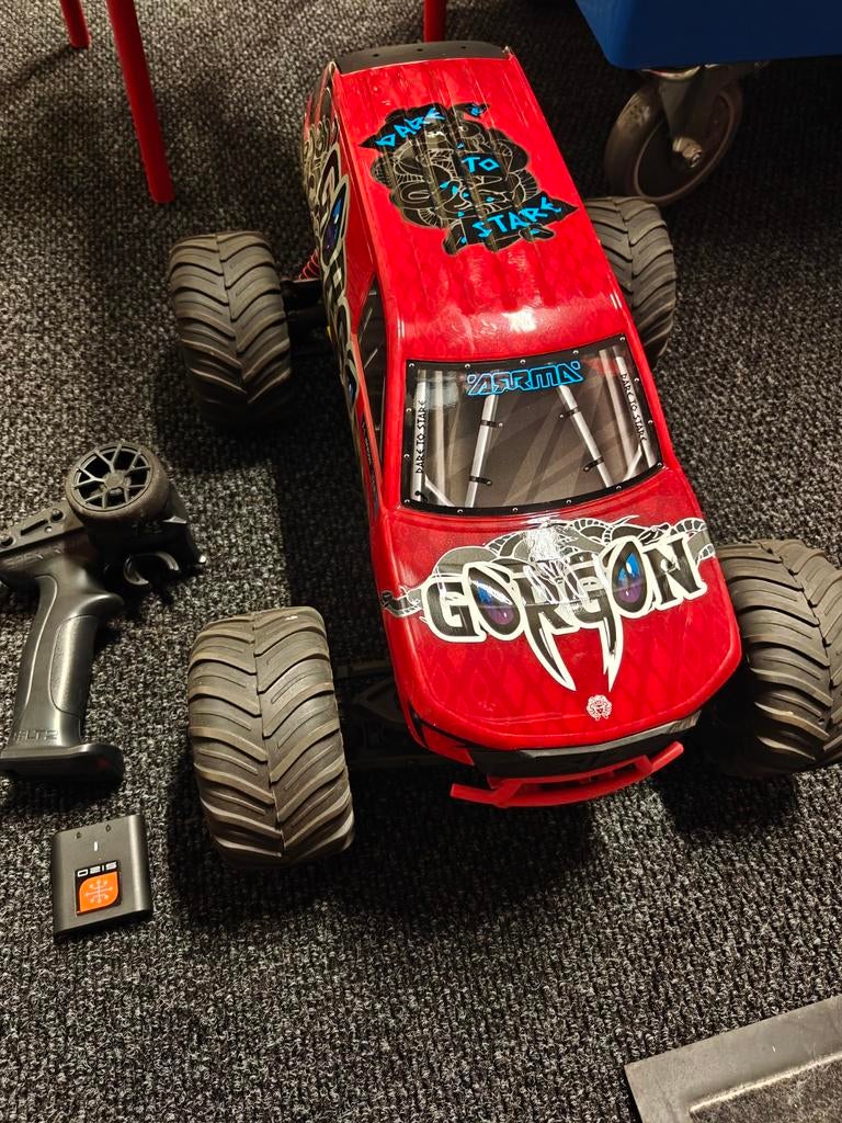 Rode Arrma Gorgon, Hobby & Loisirs créatifs, Neuf, Échelle 1:10, Voiture off road, Enlèvement