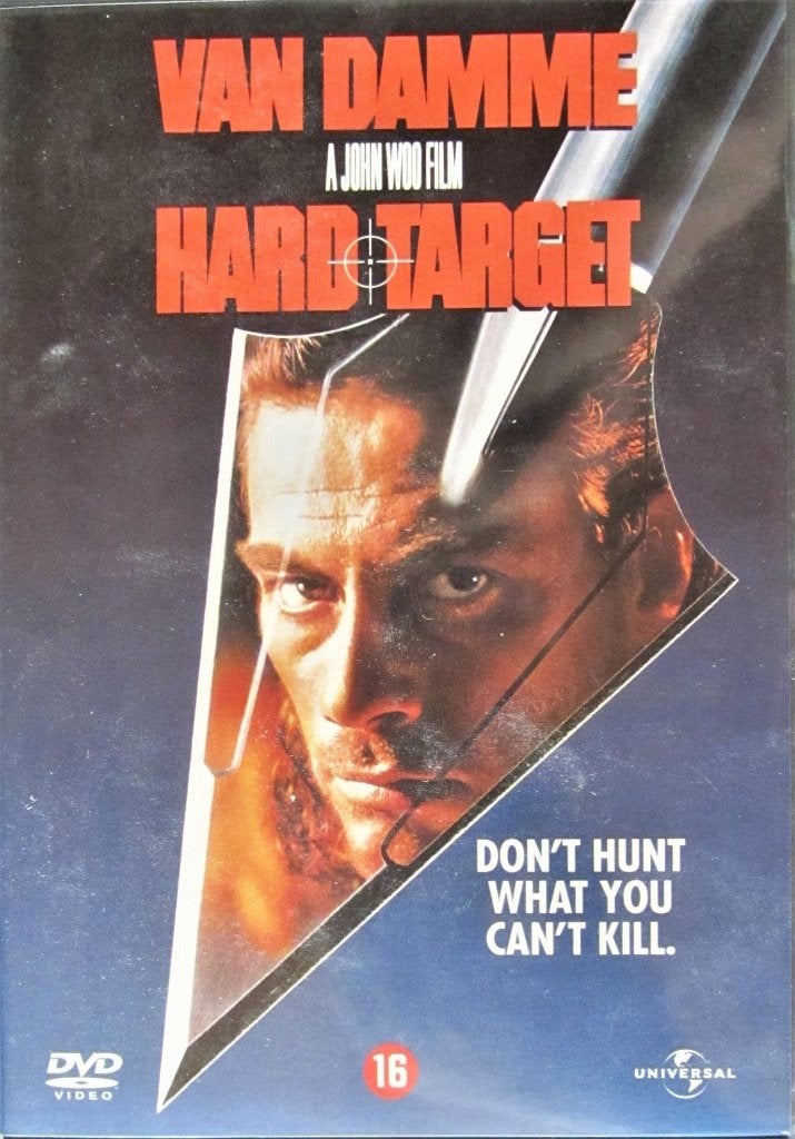 DVD ACTIE-  HARD TARGET (JEAN-CLAUDE VAN DAMME), Engels, Alle leeftijden, Nederlands, Actiethriller