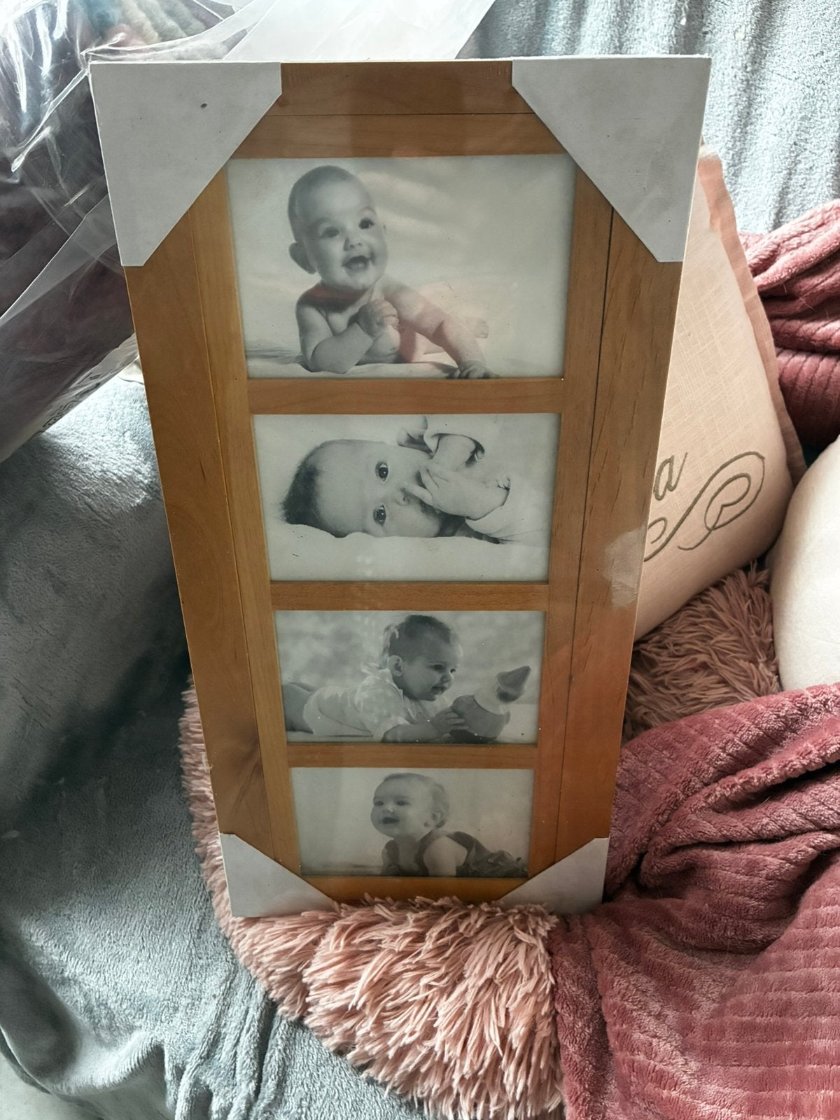Fotokader 4 fotos, Ophalen, Zo goed als nieuw