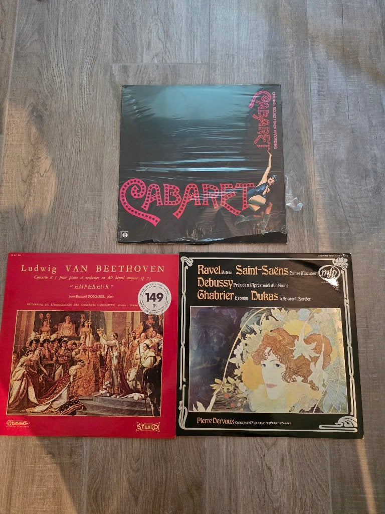 Vinyl platen te koop cabaret beethoven pierre dervaux, CD & DVD, Enlèvement ou Envoi