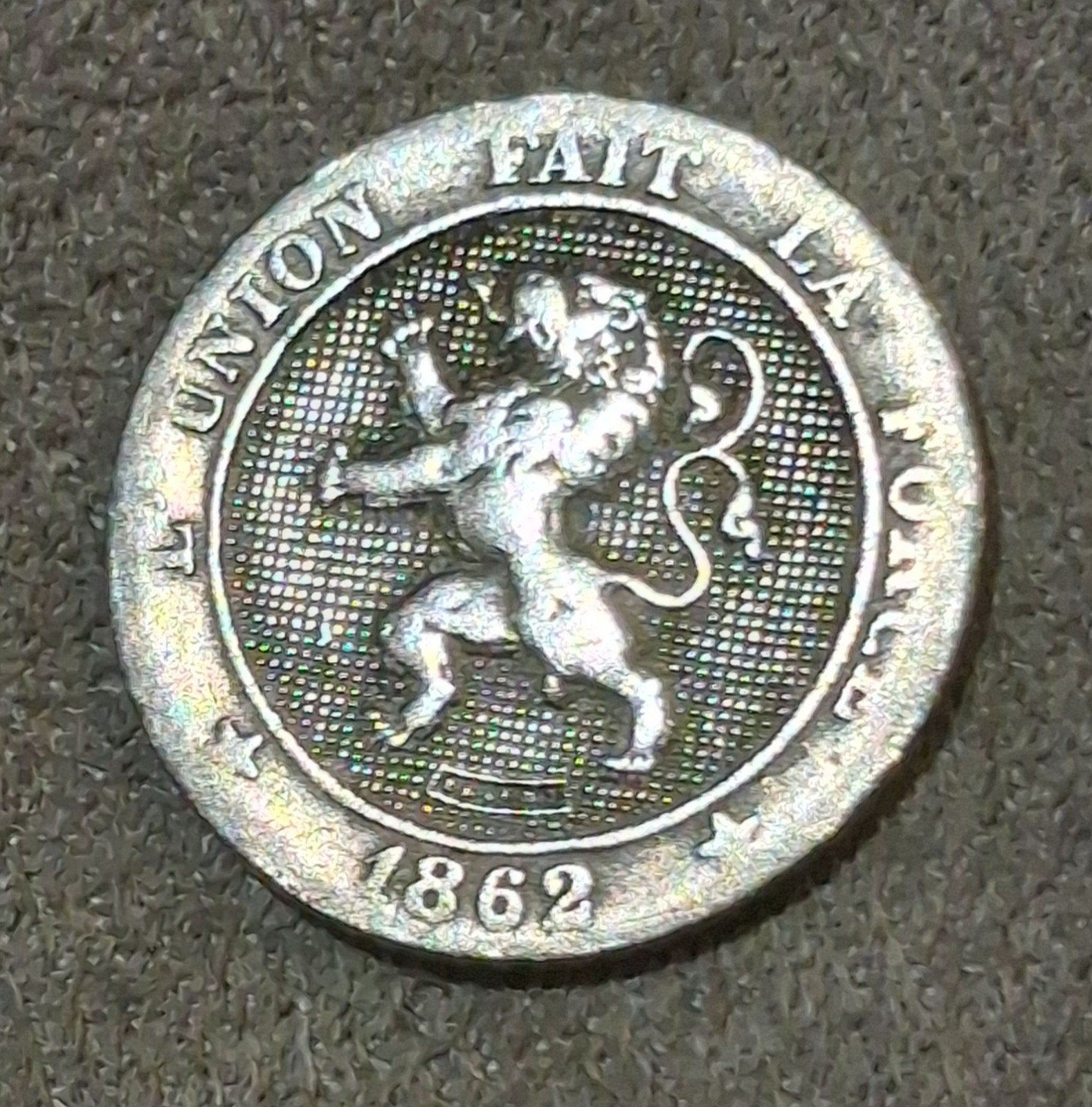 5 centimes 1862, Timbres & Monnaies