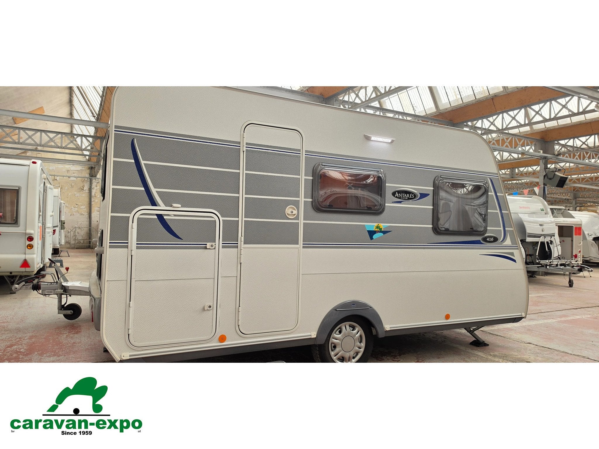 CARAVELAIR ANTARES LUXE 416, Caravans en Kamperen, Bedrijf, 750 - 1000 kg, 4 tot 5 meter, Caravelair