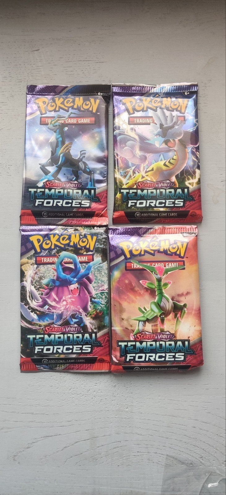4 temporal forces booster packs, Ophalen, Nieuw, Booster, Foil