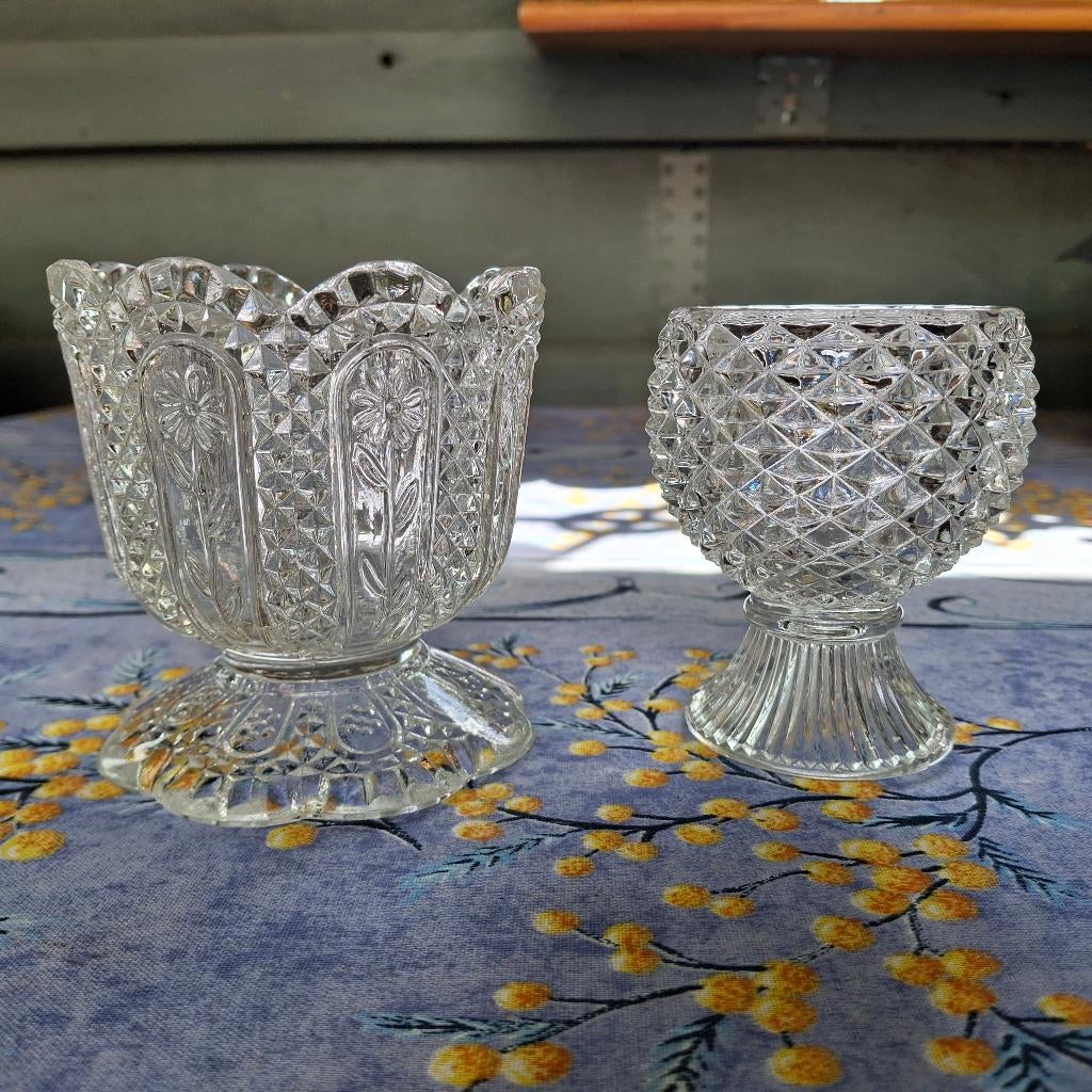 Vintage avon diamantgeslepen votiefkandelaar, Ophalen