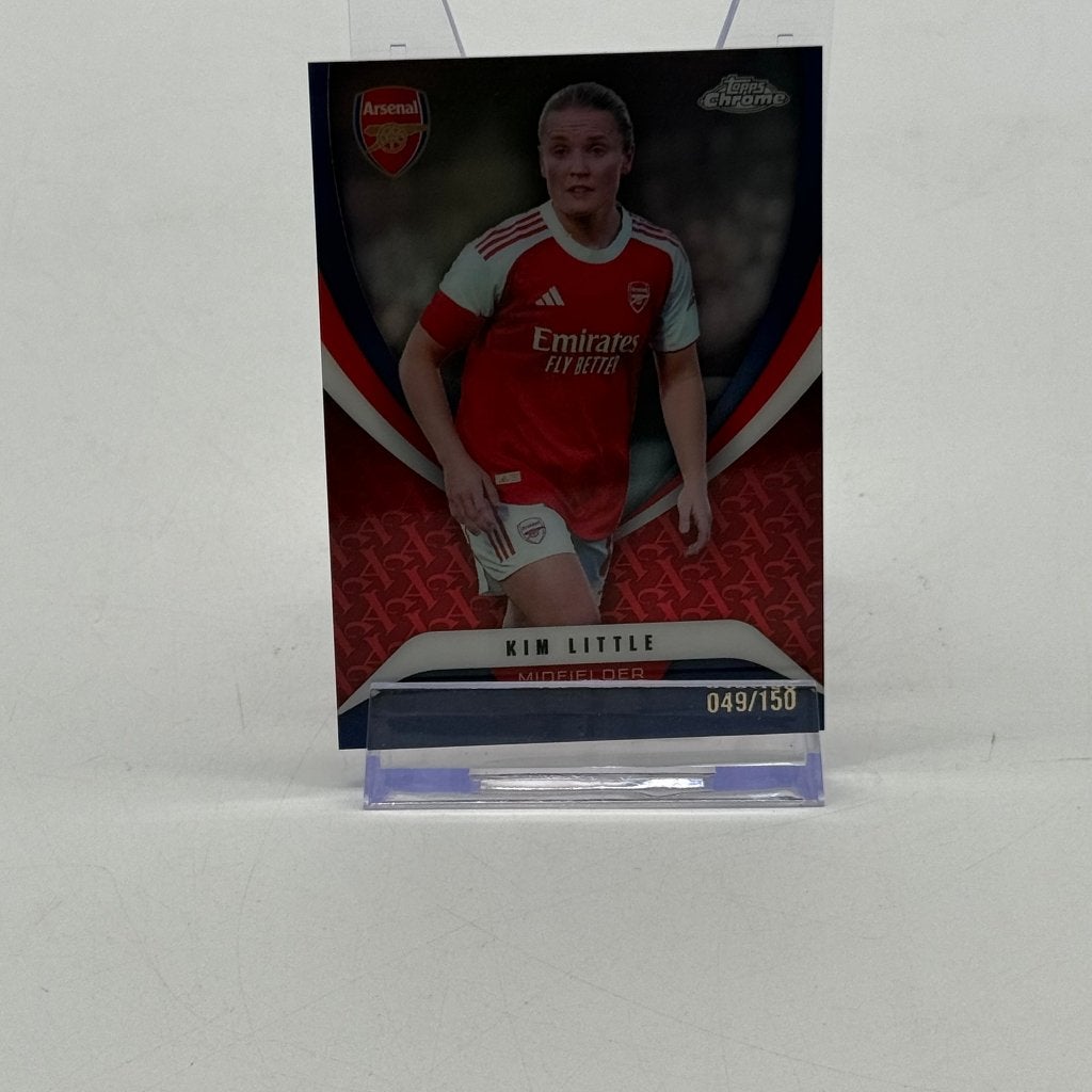 Topps Chrome Arsenal - Kim Little 049/150 Refractor, Ophalen of Verzenden, Zo goed als nieuw, Spelerskaart