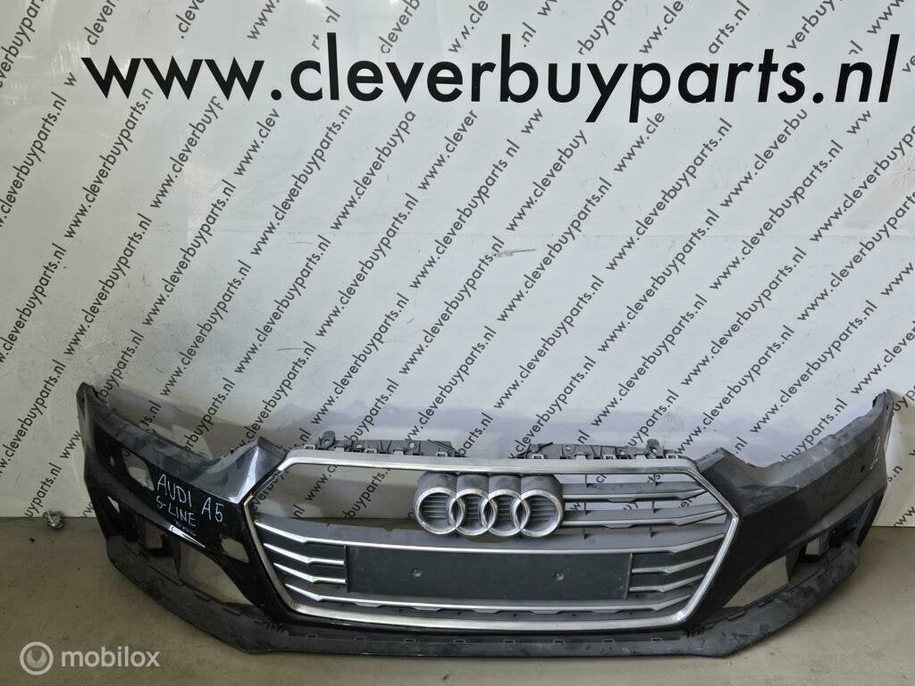 Voorbumper origineel Audi A5 Sportback ('21->) 8w6807437f, Auto-onderdelen, Audi, Gebruikt, Voor, Bumper
