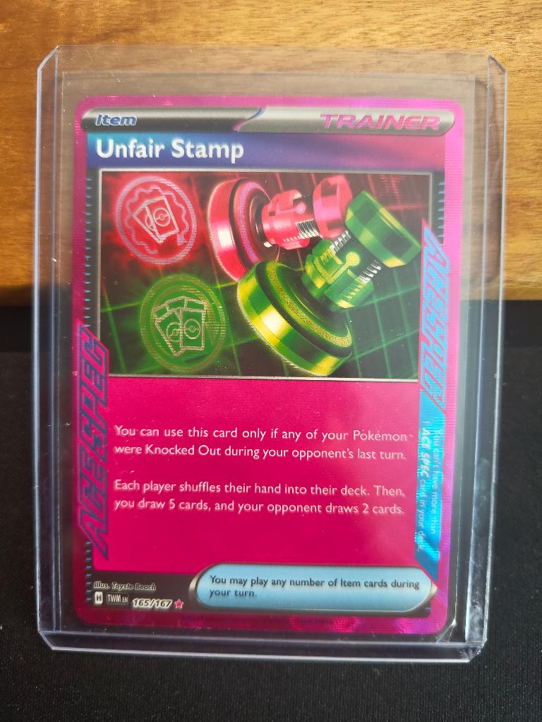 Unfair Stamp (Twilight Masquerade 165/167), Envoi, Neuf, Cartes en vrac, Foil