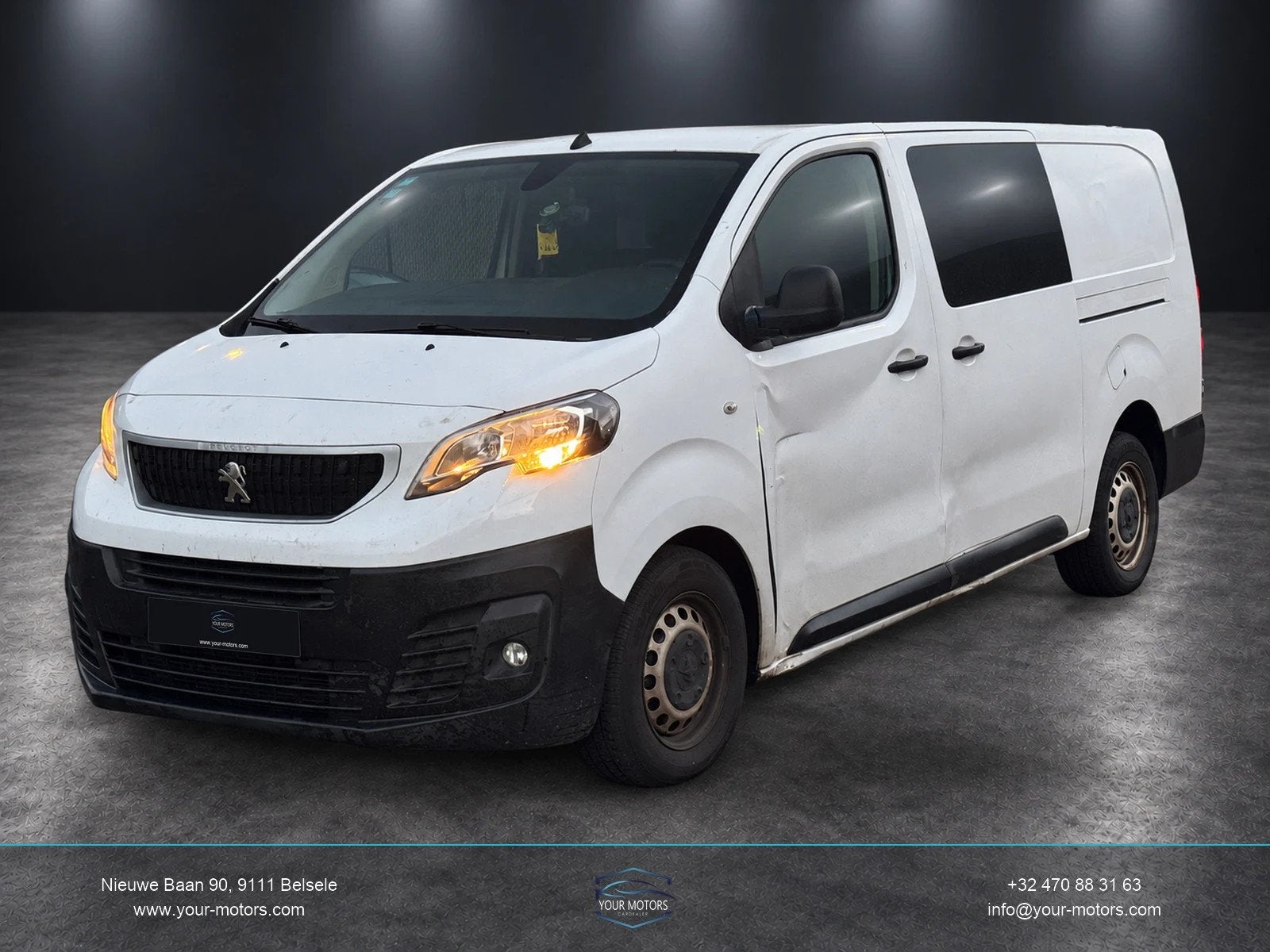 Peugeot Expert 2.0 Standard L2 6 ZIT LICHTE VRACHT BlueHDi, Wit, Overige carrosserie, Handgeschakeld, Diesel