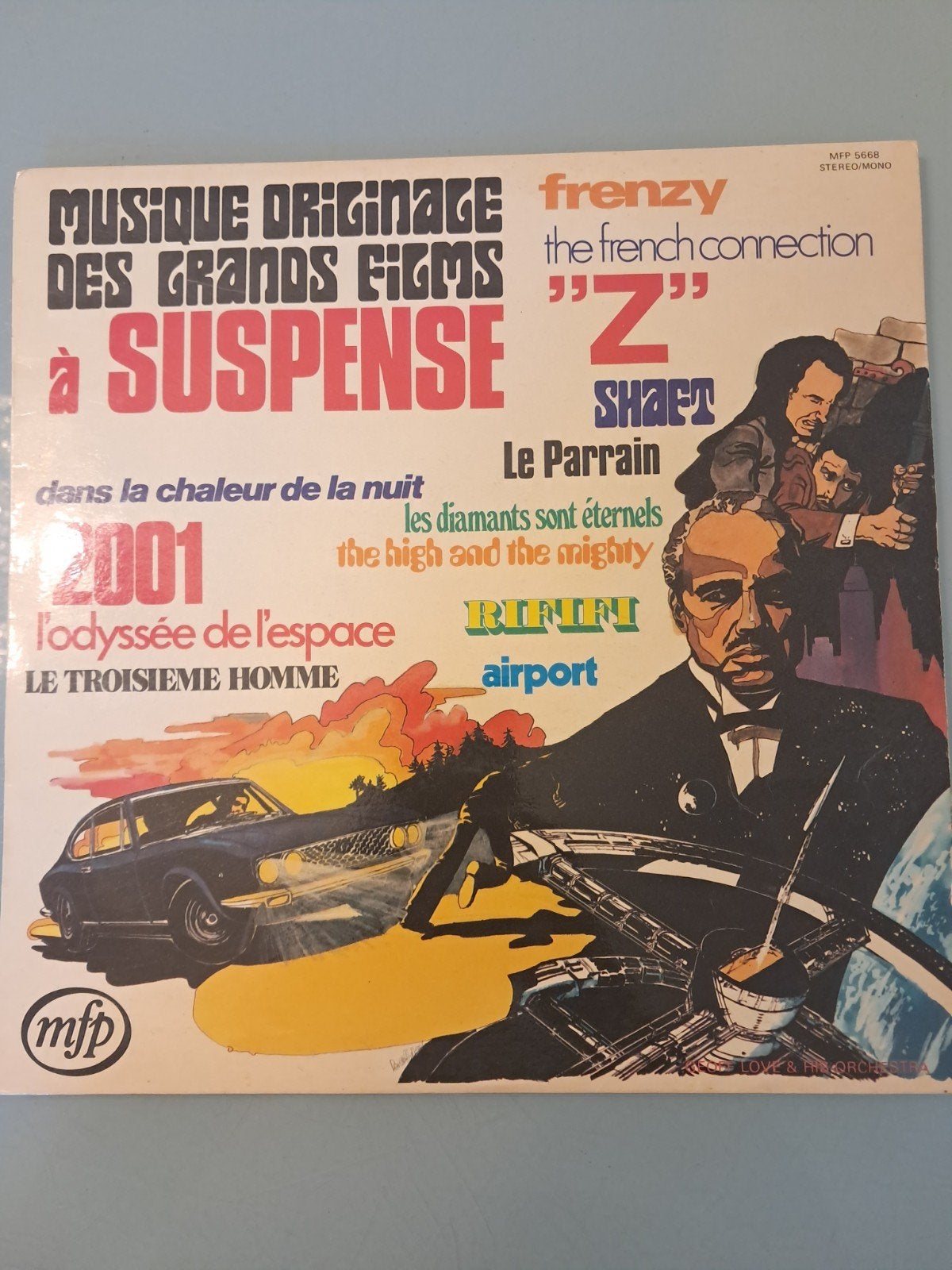 Geoff love and his orchestra..1972...movie themes suspense!!, Cd's en Dvd's, Vinyl | Filmmuziek en Soundtracks, Verzenden, Zo goed als nieuw