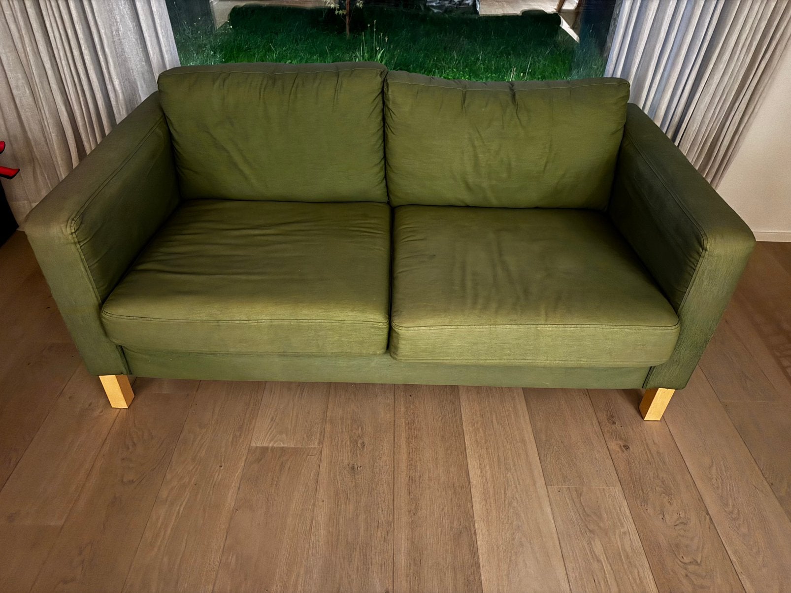 Tweepersoons zetel, Huis en Inrichting, Ophalen, Gebruikt, 150 tot 200 cm, Tweepersoons