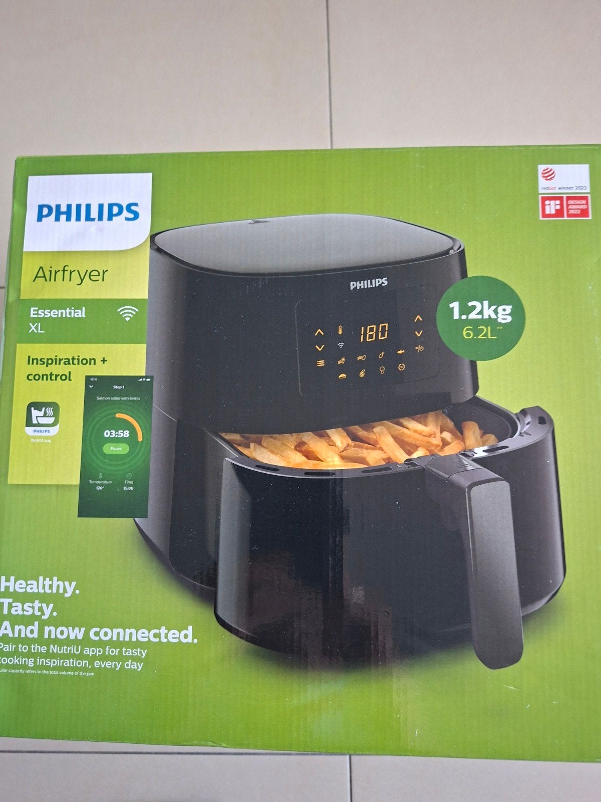 Philips Essential, Enlèvement, Neuf, Friteuse à air XL, 1000 à 1499 grammes