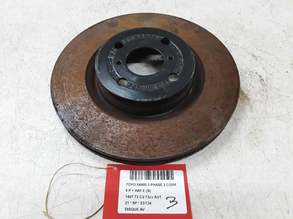 FREIN DISQUE AVANT Toyota Yaris III (P13) (01-2010/09-2020), Autos : Pièces & Accessoires, Freins & Transmission, Toyota, Utilisé