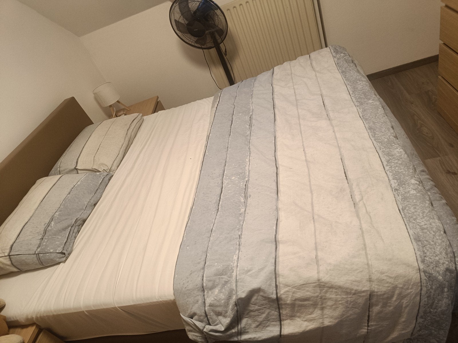 Bed, Brun, Enlèvement, Utilisé, 200 cm