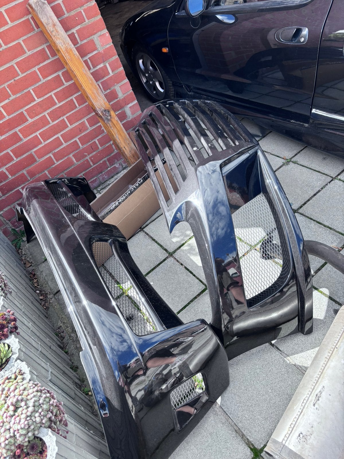 Parchoc avant + Arriere CRX DELSOL, Boîte manuelle, Noir, 2 portes, Particulier
